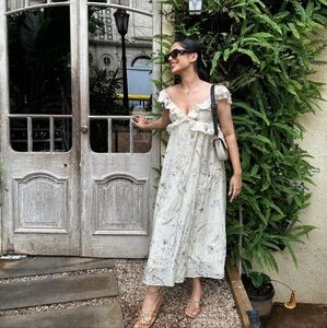 H&M Yellow Floral Dress